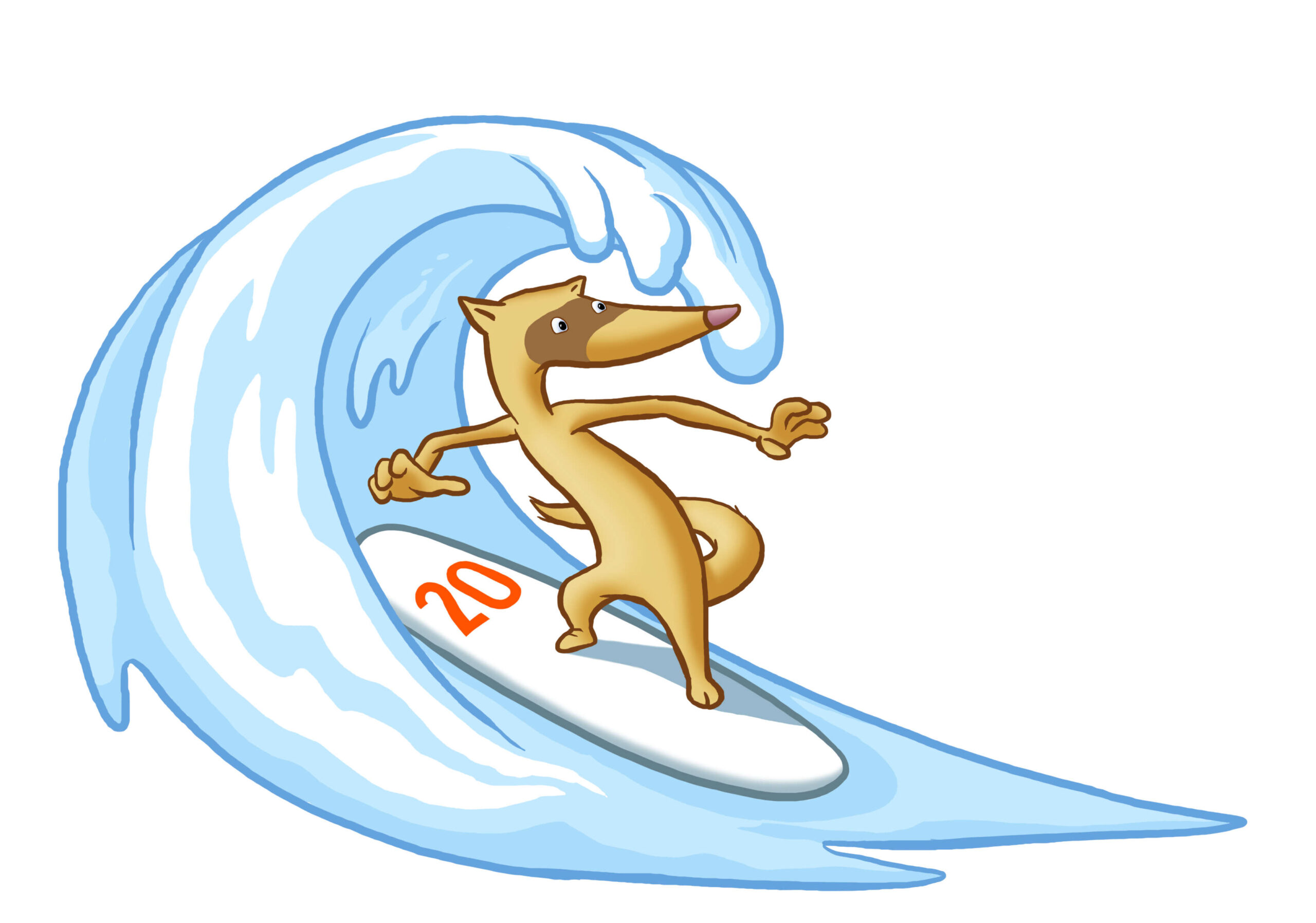 ferret_surfing