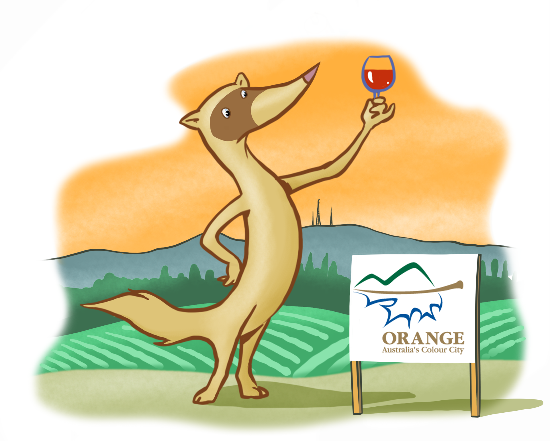 iFerret ORANGE wine